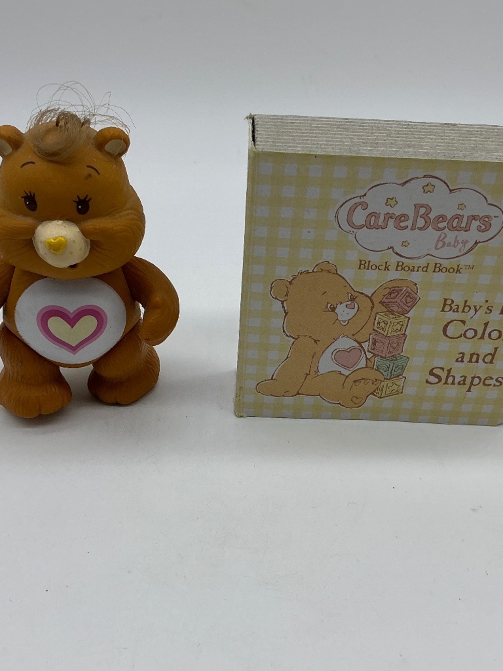 🔥 Care Bears Poseable Toy and Mini Book Vintage